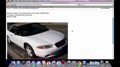 Madison craigslist cars - eastern CT. hartford. new haven. northwest CT. fairfield county (subregion of NYC site)